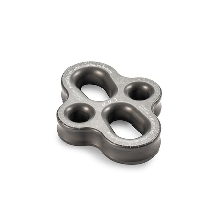 Factor 55 For 34 to 78 Shackle Bodies 20000 Working Load Limit Black Aluminum 00470-06